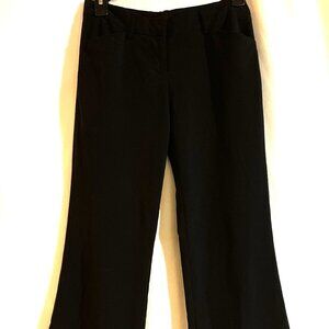 Womens Black Slacks Star City Size 1
